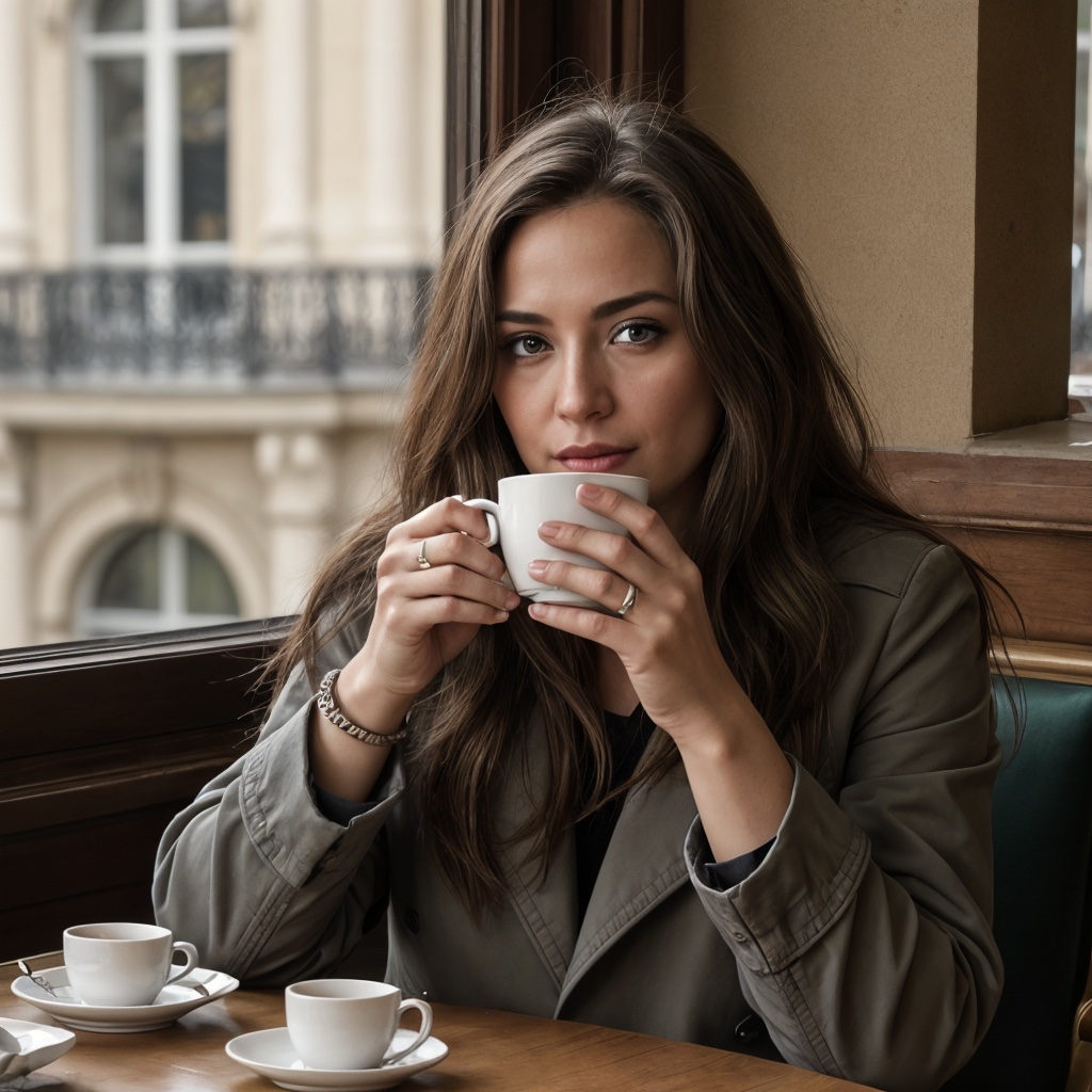 AI Influencer lifestyle shot